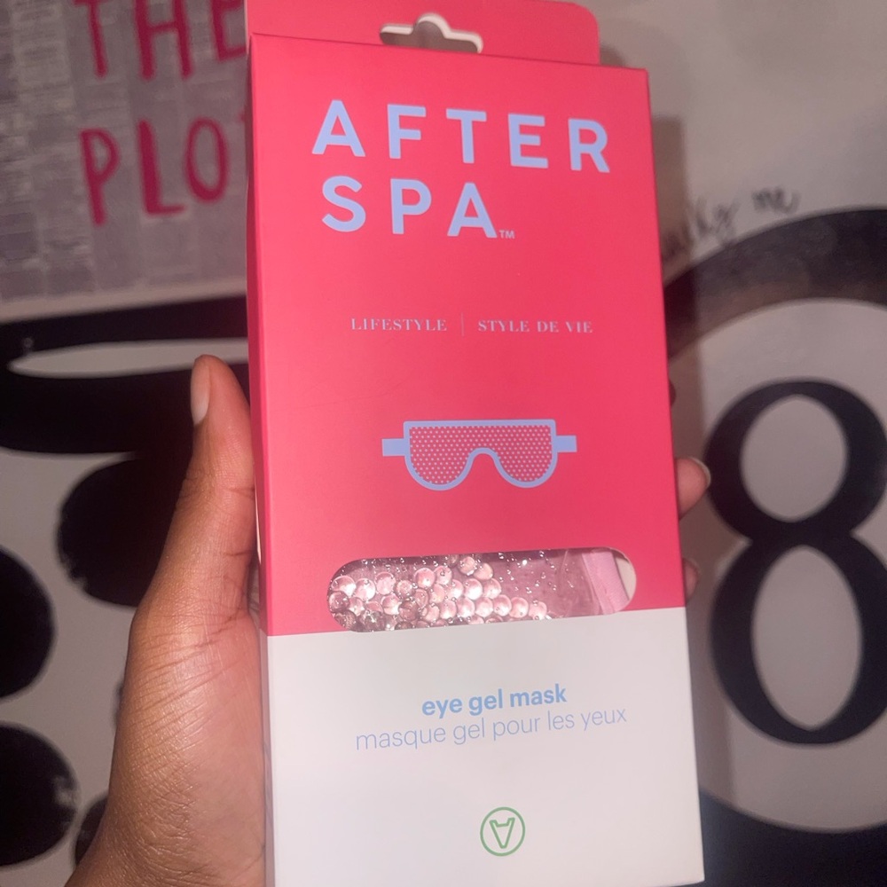 After Spa Eye Gel Mask in Pink